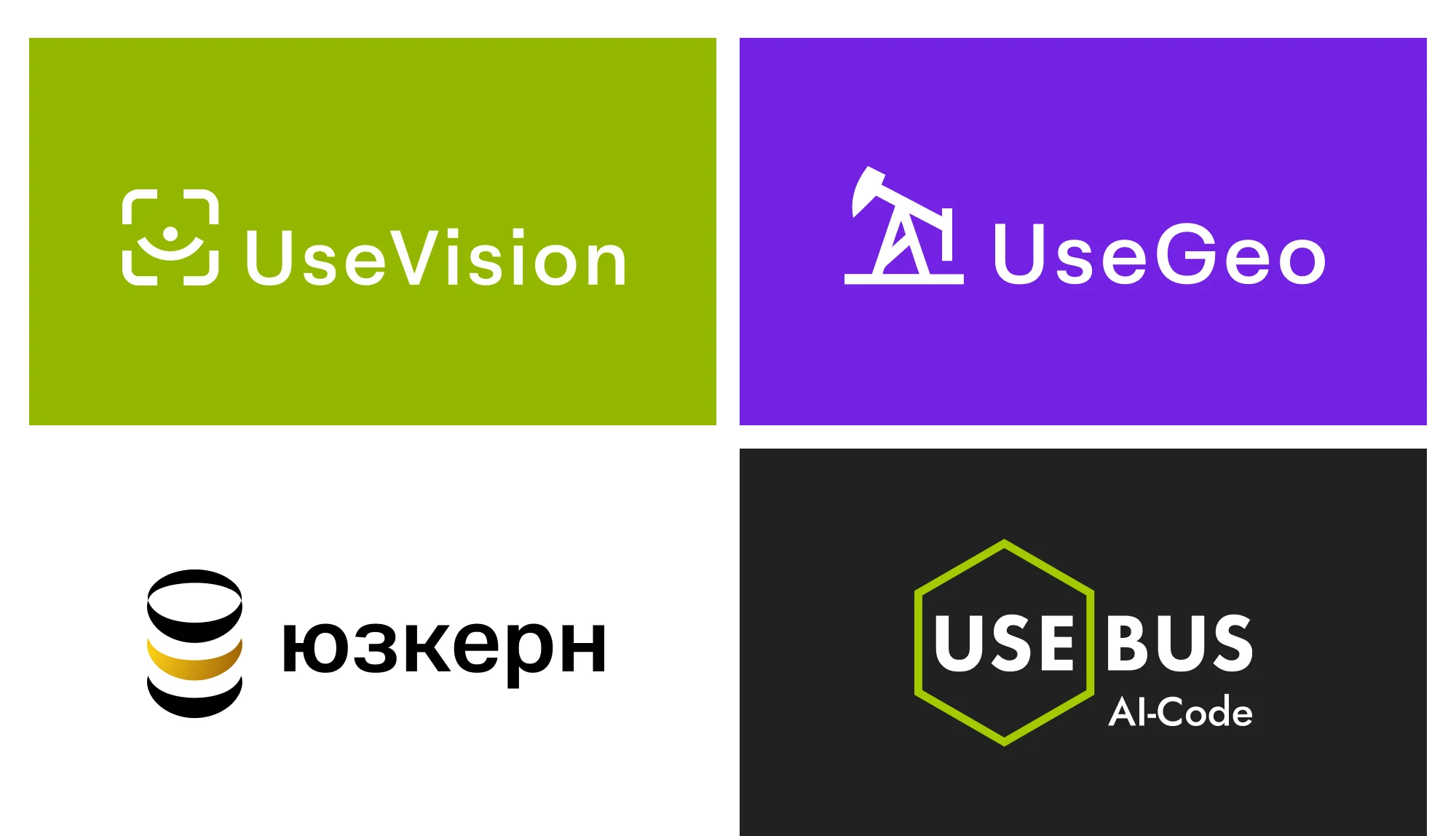Логотипы брендов Юзтеха